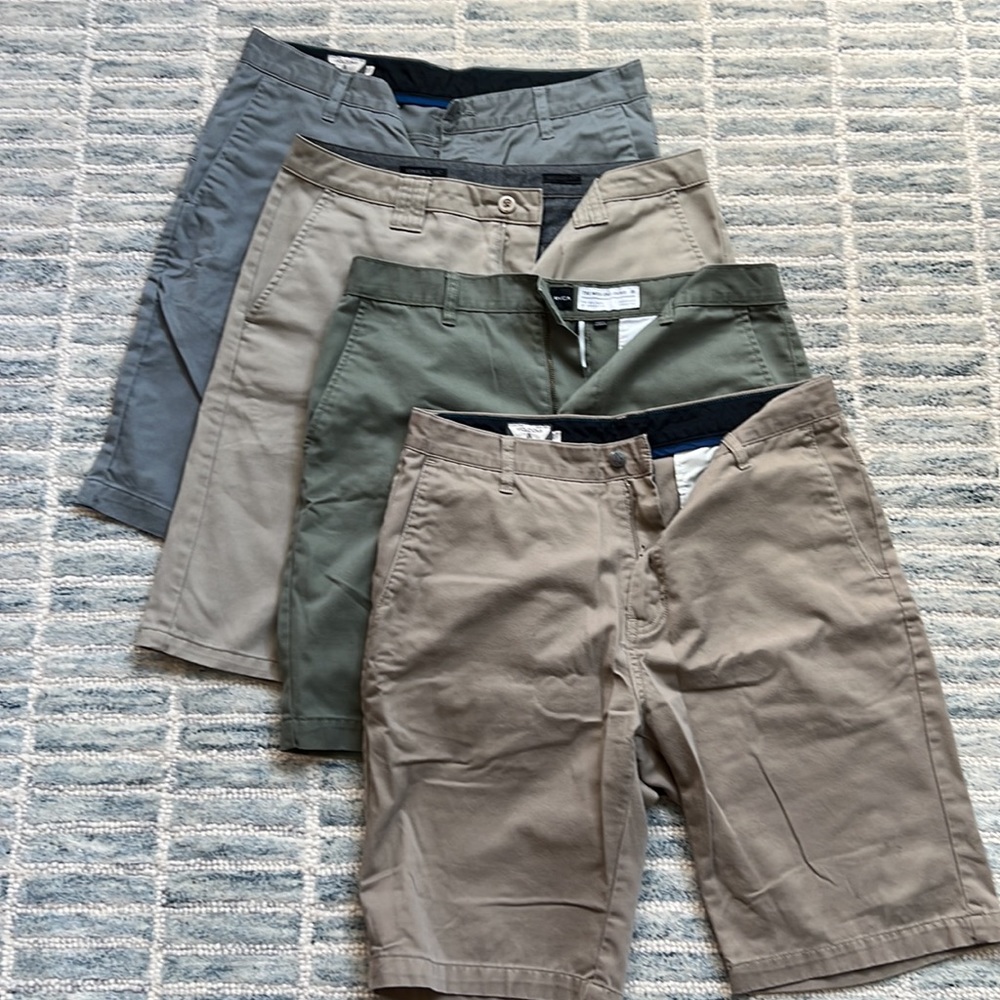 O,Neil, Volcom and RVCA men’s shorts